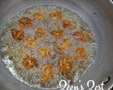 A picture of step 2 of Chugur/ Dried Tender Tamarind Leaves Fritters.