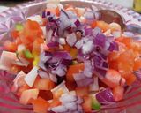 Foto del paso 7 de la receta: Ceviche con palitos de cangrejo (kanikama)