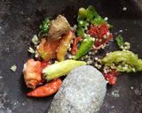 Foto langkah ke 2 dari resep Oncom sambel sereh.