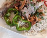 صورة لخطوة 2 من وصفة رز بلحم الجدي 🍃