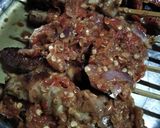 Foto langkah ke 4 dari resep Sate ikan tuna dabu dabu bakar.