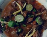 A picture of step 4 of Mutton karahi.