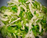 A picture of step 9 of Bún Bò Huế.