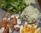 Foto langkah ke 2 dari resep Gado-gado Bumbu Praktis.