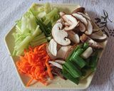 香菇炒芹菜的食譜步驟1照片