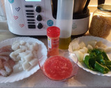 Foto del paso 1 de la receta: Fideuá de gambones y pota en Monsieur Cuisine