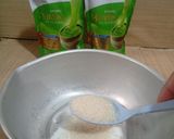 Foto langkah ke 1 dari resep Stup Pudding Matcha.