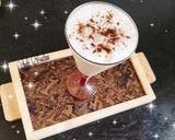 A picture of step 7 of Banana almonds milkshake.
