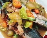Foto langkah ke 3 dari resep Oseng pindang belimbing wuluh.