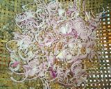 รูปขั้นตอนการทำที่ 1 ของ Red onion powder(วัตถุดิบ2อย่าง)