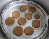 வீட் ஜாகெரி குக்கீஸ்(wheat jaggery cookies recipe in tamil) ரெசிபி ஸ்டேப் 9 புகைப்படம்