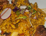 Foto del paso 11 de la receta: Arroz con camagroc, secreto, alcachofas..