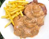 Cara Membuat Chicken Steak with Blackpepper Mushroom Sauce 3