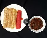 A picture of step 18 of Sinasir with veg.soup.