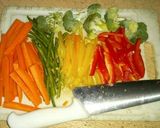 Foto del paso 1 de la receta: Vegetales Salteados