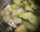 Hình bước làm 1 của món Canh su su nấu gà