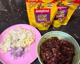Foto langkah ke 1 dari resep Terong daging kecap.