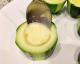 A picture of step 1 of Stuffed Zucchini Soup.