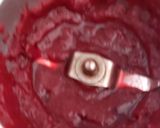A picture of step 2 of Beetroot Dhoklas.