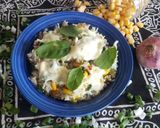 A picture of step 3 of Pesto italian rice.