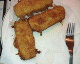 Sonkás-sajtos gombatekercs rántva recept fázis 3 fotója
