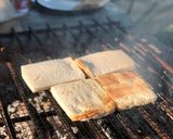 Gambar langkah 3 resipi Roti Bakar Dapur Kayu.