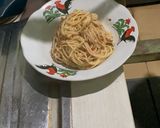 Foto langkah ke 6 dari resep Spaghetti Aglio Olio Kornet.