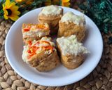 Foto langkah ke 7 dari resep Tahu bakso topping viral cabe dan keju.