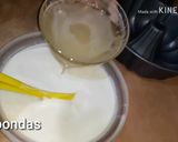 Foto del paso 2 de la receta: Gelatina de leche con frutas encapsuladas
