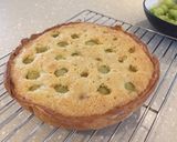 A picture of step 5 of Gooseberry Frangipane Tart.