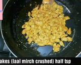 A picture of step 5 of Chicken tikka bread roll.