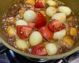 Foto langkah ke 4 dari resep Semur Tahu Telur Puyuh.