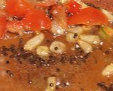 A picture of step 4 of Tuvar daal.
