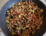 Foto del passaggio 4 della ricetta Malloreddus integrali al salmone affumicato