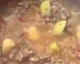 A picture of step 3 of Dum ka Qeema.