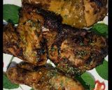A picture of step 2 of Mint flavor grilled chicken.