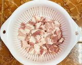 Hình bước làm 1 của món Cơm ngon nhà Huý 🏡: Mắm ruốc xào thịt sả ớt - Canh bí đỏ