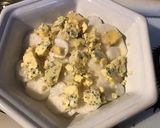 Une image de l'étape 5 de Gratin de navets blancs au stilton,ail et 4 épices.