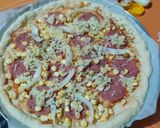 Foto langkah ke 7 dari resep Pizza Tanpa Ulen, Tanpa Proofing [Source: Chef Devina Hermawan].
