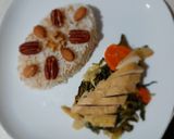 A picture of step 2 of New year new you# rice with veggies.