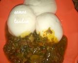 A picture of step 11 of Blended tuwon shinkafa.