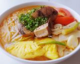 Hình bước làm 5 của món Bún CÁ NGỪ