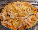 Foto del paso 2 de la receta: Milhojas de papas, zapallitos y boniato
