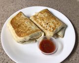 A picture of step 9 of Chickpea Burrito 🌯.