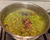 A picture of step 11 of Chicken Keema Pav.