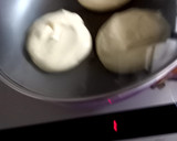 Foto langkah ke 4 dari resep 5).Souffle Pancake 1 Butir Telur No Mixer.