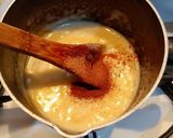 Foto del passaggio 12 della ricetta Spaghetti alla crema di fave con patate e fonduta di pecorino di Pienza