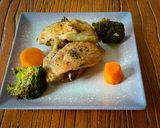 Foto del paso 6 de la receta: Pollo con brócoli al horno