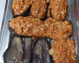 Foto del paso 10 de la receta: Berenjenas rellenas de verdura, champiñones y carne picada bajas en calorías - Receta propia