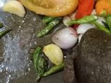 Sambal pencok Terong Hijau Bakar